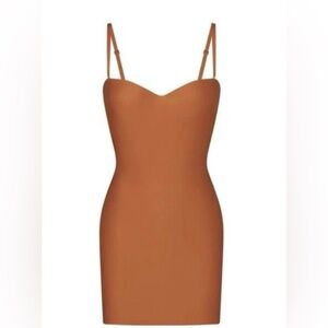 SKIMS Molded Underwire Slip Dress